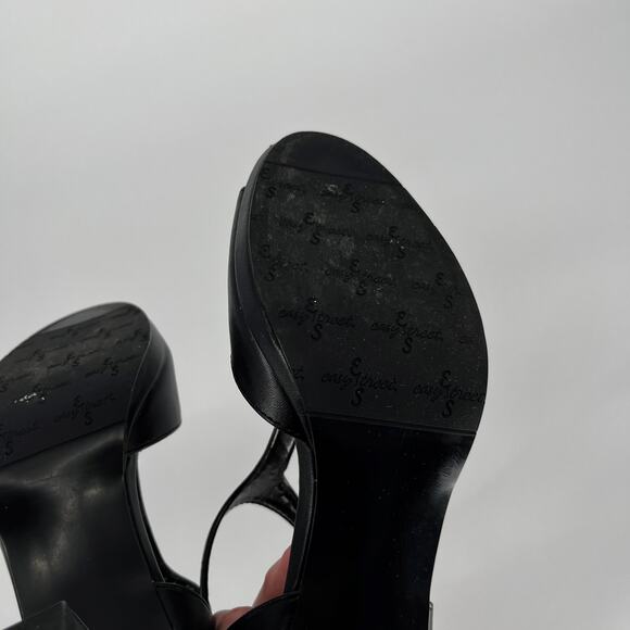 Easy Street Flash Heeled Sandals Black - 8.5M - Picture 9 of 12